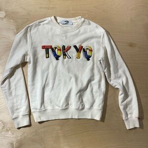 MSGM Milano Colorful Tokyo Embroidered Sweatshirt Small (MT)